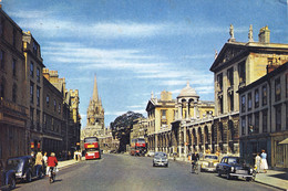 1963, England, Oxford - "The High";  The Queen's College, The Church Of  St. Mary - The -  Virgin - Oxford
