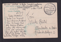 RUMÄNIEN - 1917 - Karte Aus Buzau Nach Offenbach - Bezetting 1914-18