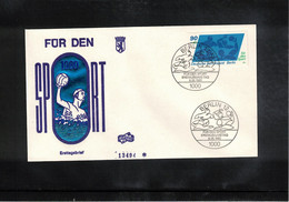 Germany / Deutschland Berlin 1980 Sports - Waterpolo FDC - Wasserball