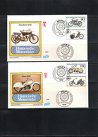 Germany / Deutschland Berlin 1983 History Of Motorbikes FDC - Motorräder