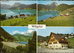 1051781 Wägital, Gasthaus Stausee Innerthal / SZ Mehrbildkarte - Thal