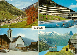 1052463 Bad Vals (Graubünden), Thermalbad, Dorfplatz, Frunt-Zervreila - Vals