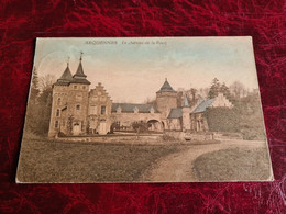 Château De La Rocq En Couleur RARE Arquennes - Seneffe