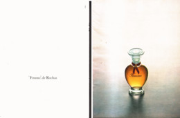 PUB PARFUM " FEMME " De " ROCHAS " 1968  ( 2 ) - Unclassified