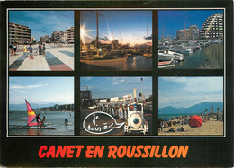 CPSM Canet En Roussillon-Multivues-Timbre     L1112 - Canet En Roussillon
