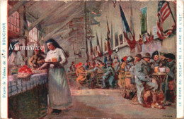 Le FOYER DU SOLDAT DE LA GARE DE L'EST A PARIS; Cachet Au Verso. A Voyagé En 1913 - Andere