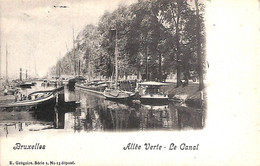 Bruxelles - Allée Verte - Le Canal (E. Grégoire) - Navegación - Puerto