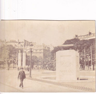 Arras - Canons Qui Entourent L' Arc De Triomphe - Paris - Photographie Originale Ancienne Petit Format - 1919 - Guerre, Militaire