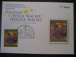 Österreich- Oberndorf 08.12.2010, Postamt Stille Nacht, Heilige Nacht - Lettres & Documents