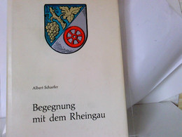 Begegnung Mit Dem Rheingau : Geschichte U. Geist E. Landschaft. 24 Federzeichn. Von Hans Simon - Hessen