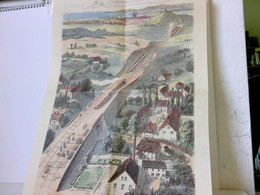 Eisenbahndurchstich Und Damm, Im Bau Begriffen - Aus Der Reihe: Deutsche Eisenbahn Edition, REPRINT - Transport