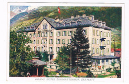 CH-7123  ZERMATT : Grand Hotel Zermatterhof - VS Valais