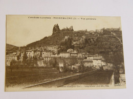 ARDECHE-ROCHEMAURE 3-VUE GENERALE ED LANG FILS - Rochemaure