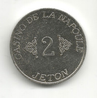 JETON De CASINO // LA NAPOULE // Un Jeton De 2 - Casino