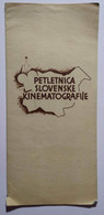 Petletnica Slovenske Kinematografije (1945-1950) Kinofikacijska Mreža Slovenije / Brochure - Pubblicitari