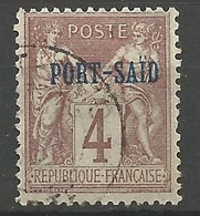 PORT-SAID N° 4 OBL - Used Stamps