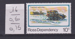 Terre De Ross - TP N° 16 - Unused Stamps