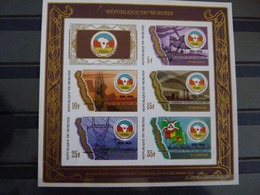 BURUNDI : 1987 :    Bloc 123A**     Cat.85€ - Unused Stamps