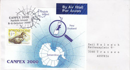 Norfolk Island 2000 Cover Canpex 2000 M/s With Only 1 Value (GPA123D) - Events & Commemorations