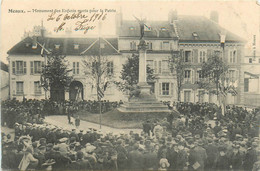 Meaux - Place Et Le Monument Aux Morts Pour La Patrie - Cérémonie Commémoration Fête - Meaux