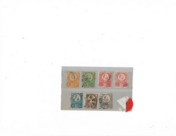 Timbres 0bl (François - Joseph1er ) De 1874 (gravé)  N: 7 - 8 - 9 - 9/a - 10 - 11 - 12. - Used Stamps