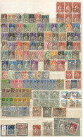 Portugal Regular Issues - Lot Of Used Pcs Including HVs , BL4/6, Perfin, Oficial, Etc - Lotes & Colecciones