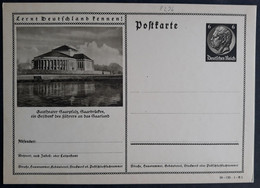 DR Bildpostkarte P 236 //  39-133-1-B5 Ungelaufen,"Lernt Deutschland Kennen" Gautheater Saarbrücken (49-GAE) - Ganzsachen
