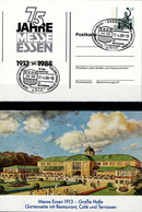 Berlin - Privatpostkarte 75 Jahre Messe Essen (MiNr: PP 109 C2/002)19888 - Siehe Scan - Private Postcards - Used