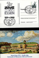 Berlin - Privatpostkarte 75 Jahre Messe Essen (MiNr: PP 109 C2/002)19888 - Siehe Scan - Cartes Postales Privées - Oblitérées
