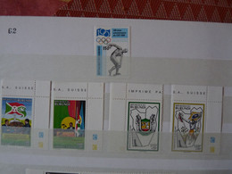 BURUNDI : 1994 : N° 1049 à 1053 **    Cat.: 24€ - Unused Stamps