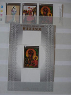 BURUNDI : 1994 : N° 1054 à 1056 ** +bloc 135   Cat.: 22€ - Neufs