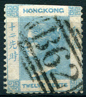 Hong Kong 1862 Unwmk Perf.14 - Yv.3 (Mi.3, Sc.3) Space Filler - Usados