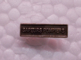 Agrafe - Sapeurs Pompiers - 14 X 4mm - Bombero