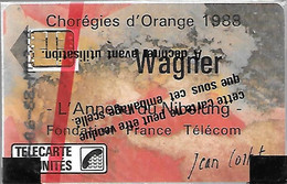 CARTE-PUBLIC-1987-120U-F24-SC3-WAGNER-V°6 Pe 102741.Endroit-NSB-TBE- - 1988