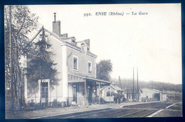 Cpa Du 69  Anse  - La Gare  JA22-34 - Anse