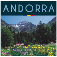 Andorre 2021 : Coffret BU Des 8 Pièces - Disponible En France - Andorre