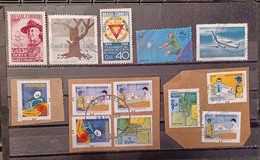 FE022 Brasile Brasil 1944 - 2015 Lot 13 Stamps Various - Colecciones & Series