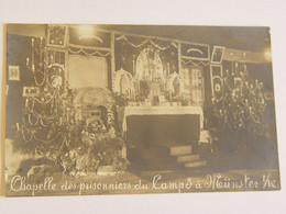 HAUT RHIN-CARTE MUNSTER-CHAPELLE DES PRISONNIERS DU CAMP A MUNSTER - Munster