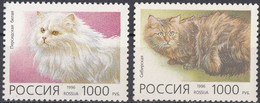 RUSSIA - 1996 - Lotto Di Due Valori Nuovi MNH: Yvert 6172 E 6174. - Unused Stamps