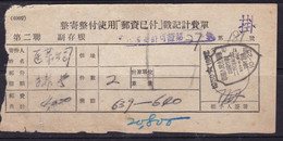 CHINAC1952.10.25 DOCUMENT WITH NANCHANG The 2nd Anniversary Of The Chinese People's Volunteer Army Going To Fight Abroad - Cartas & Documentos