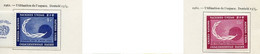Espace 1962 - NU New York - Vereinte Nationen Y&T N°108 à 109 - Michel N°122 à 123 * - Utilisations De L'espace - United States