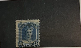 O)  1858 NEWFOUNDLAND, BRITISH DOMINION, QUEEN VICTORIA, SCT 31 25C BLUE,  XF - Autres & Non Classés