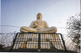 RELIGIONS- BUDDHISM- LORD BUDDHA STATUE AT BELUM CAVES- PPC- NDIA - MNH- NMC-7 - Buddhism