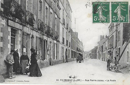 44 Loire Atlantique - CPA - PAIMBOEUF - Rue Pierre Jubau- La Poste - Télégraphe - - Paimboeuf