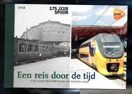 Nederland NVPH PR54 Spoorwegen In Nederland 2014 Prestige Booklet MNH Postfris Trains - Booklets