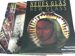 Neues Glas - New Glass - 3 Hefte, Jahrgang 1995: 1/95 - 3/95 - Técnico