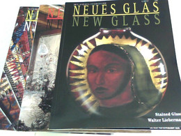 Neues Glas - New Glass - 3 Hefte, Jahrgang 1995: 1/95 - 3/95 - Technique