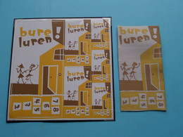 EMBLEEM / KENTEKEN + STICKERS ( BURE LUREN ! ) SCOUTS ( Zie / See / Voir Photo ) VVKSM ! - Movimiento Scout