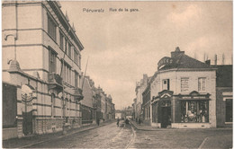 CPA- Carte Postale -Belgique- Péruwelz- Rue De La Gare   VM43178ok+ - Péruwelz