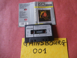 SERGE GAINSBOURG K7 AUDIO VOIR PHOTO...ET REGARDEZ LES AUTRES (PLUSIEURS) (GAINSBOURG 001) - Cassettes Audio